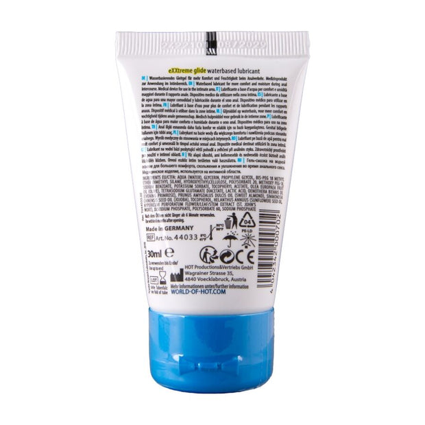 Hot Exxtreme Glide Lubrificante Base Acqua + Olio Comfort 30ml - immagine 2