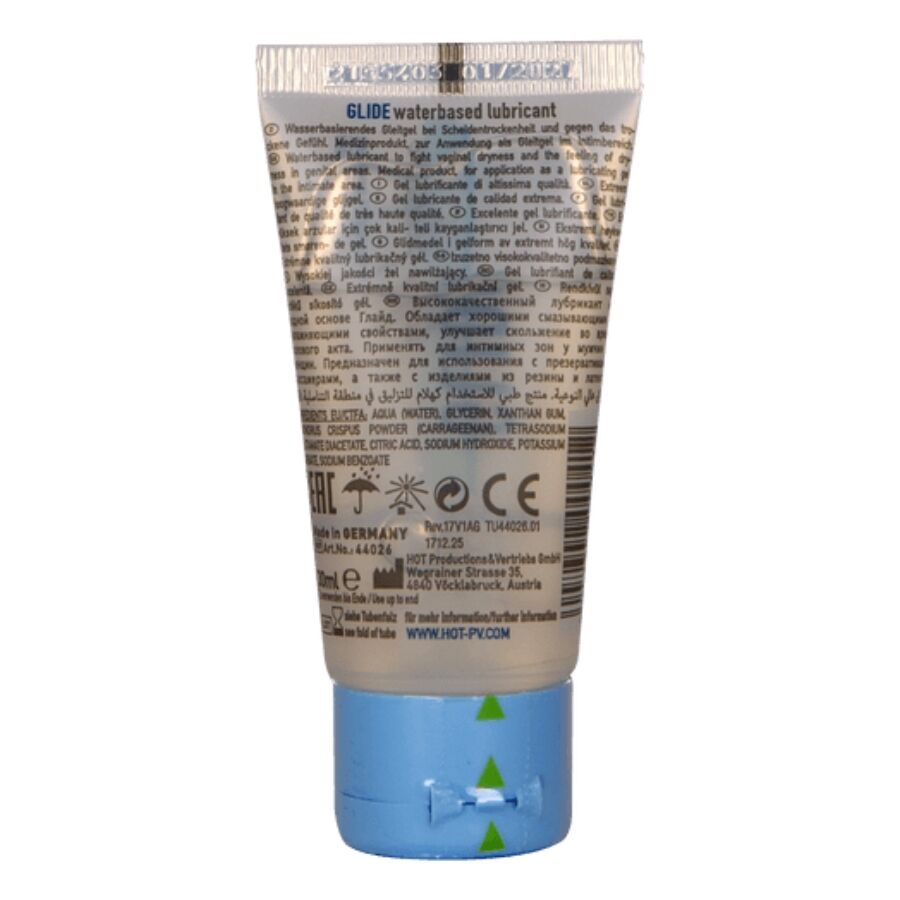 Hot Glide Liquid Pleasure Lubrificante Base Acqua 30ml Body-Safe - immagine 2