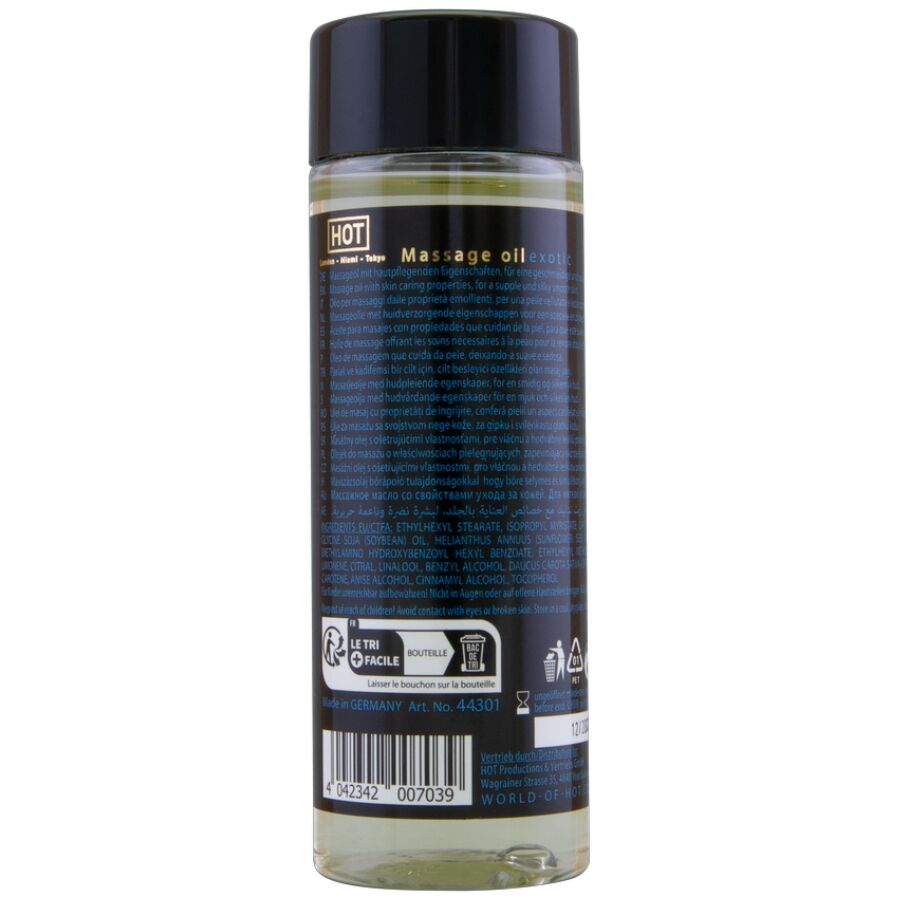 Hot Olio da Massaggio Exotic-Special 100ml Body-Safe - immagine 2