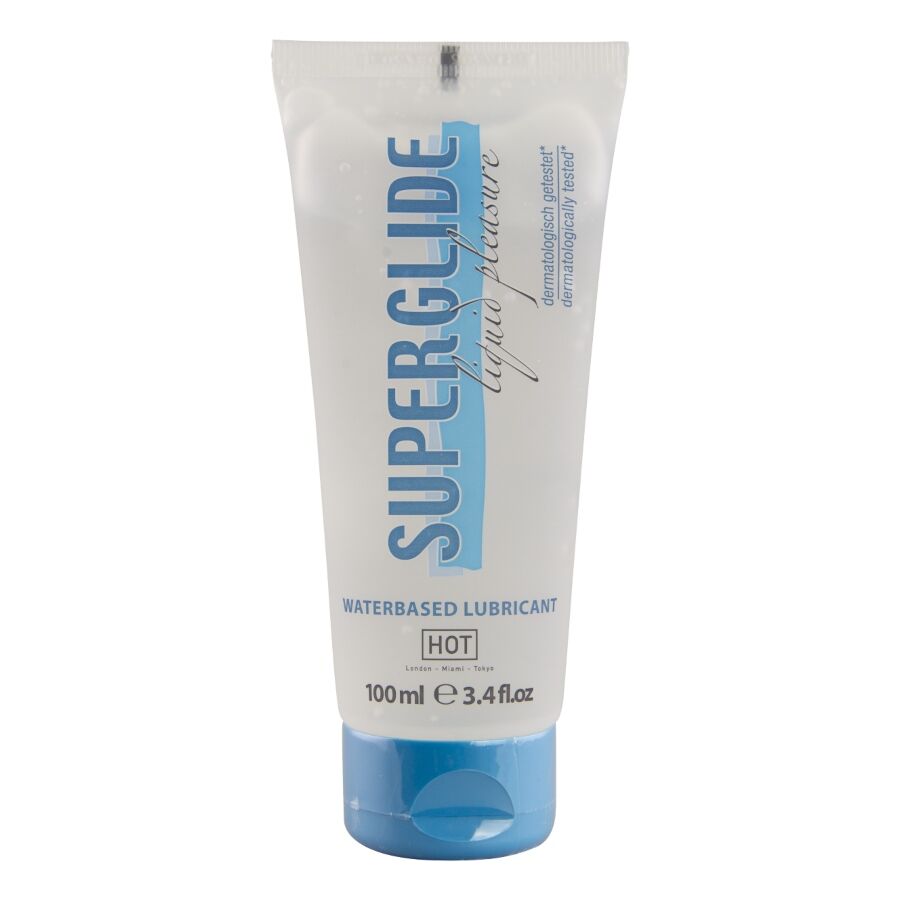 Hot Superglide Liquid Pleasure Lubrificante Base Acqua 100ml