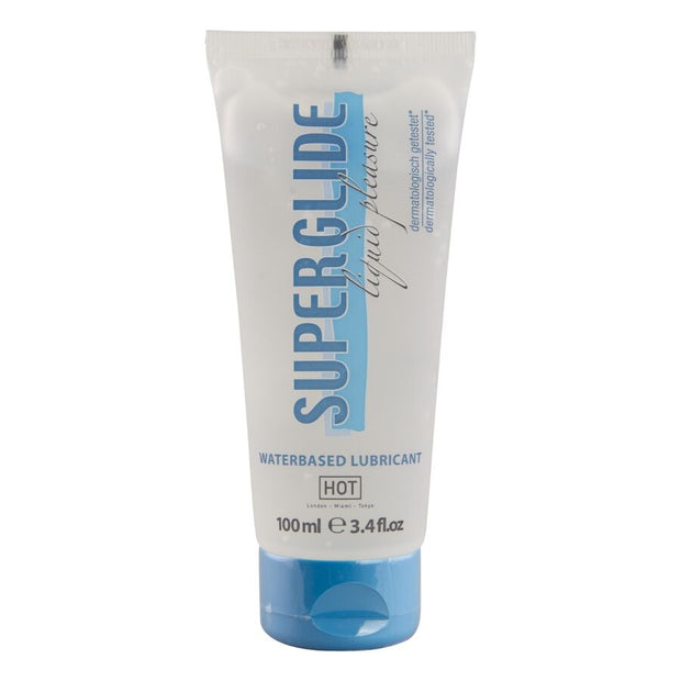 Hot Superglide Liquid Pleasure Lubrificante Base Acqua 100ml