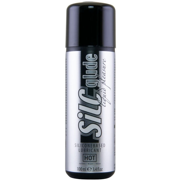 Hot Silc Glide Lubrificante Base Silicone 100ml Premium