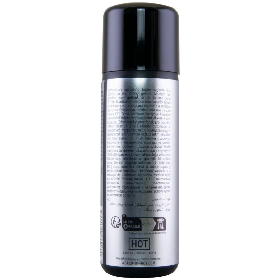 Hot Silc Glide Lubrificante Base Silicone 100ml Premium - immagine 2