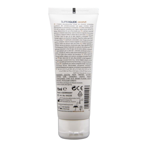 Hot Superglide Lubrificante al Cocco Commestibile 75ml - immagine 2