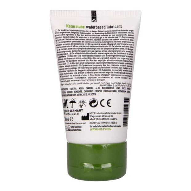 Hot Nature Lube Lubrificante Base Acqua Aloe Vera 30ml Body-Safe - immagine 2