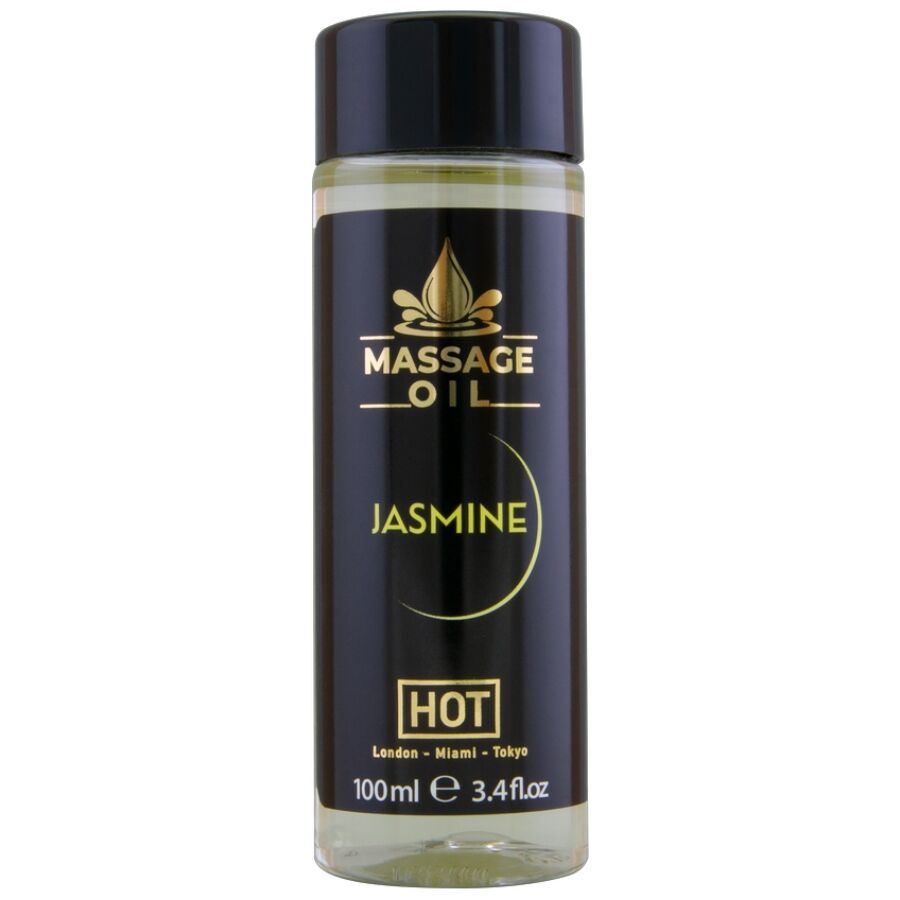 Hot Olio da Massaggio al Gelsomino 100ml Premium Body-Safe
