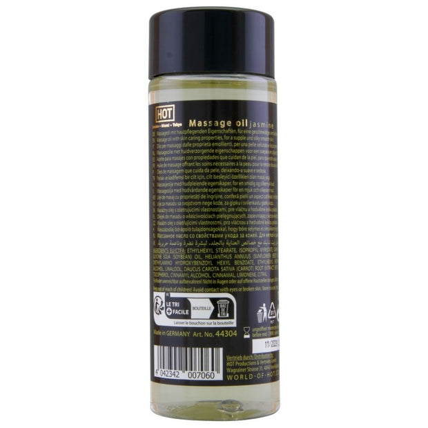 Hot Olio da Massaggio al Gelsomino 100ml Premium Body-Safe - immagine 2