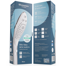 Womanizer Wave Cromato Soffione Doccia Stimolante Premium - immagine 7