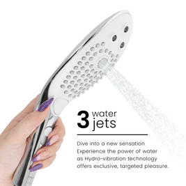 Womanizer Wave Cromato Soffione Doccia Stimolante Premium - immagine 5