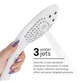 Womanizer Wave Soffione Doccia Stimolante Premium Bianco - immagine 5