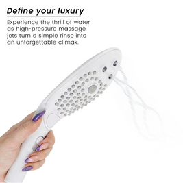 Womanizer Wave Soffione Doccia Stimolante Premium Bianco - immagine 3