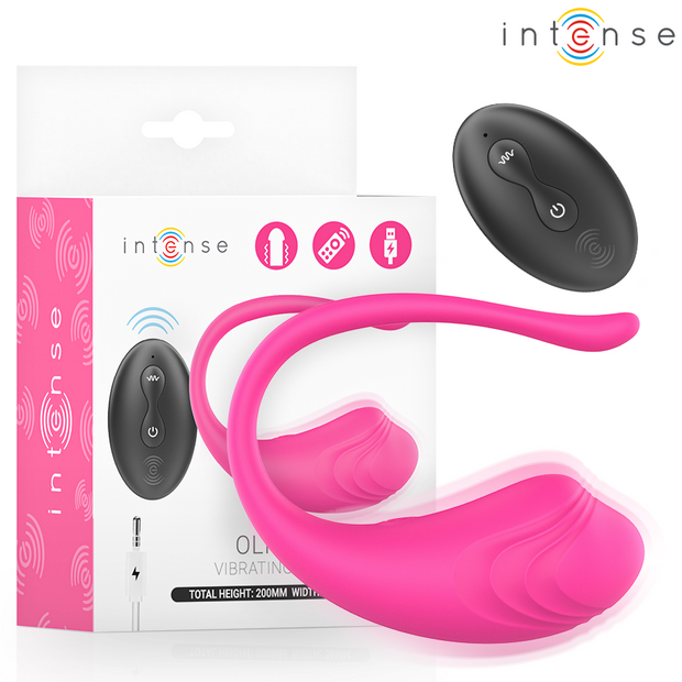 Control Intense Olivia Pink Uovo Vibrante con Telecomando