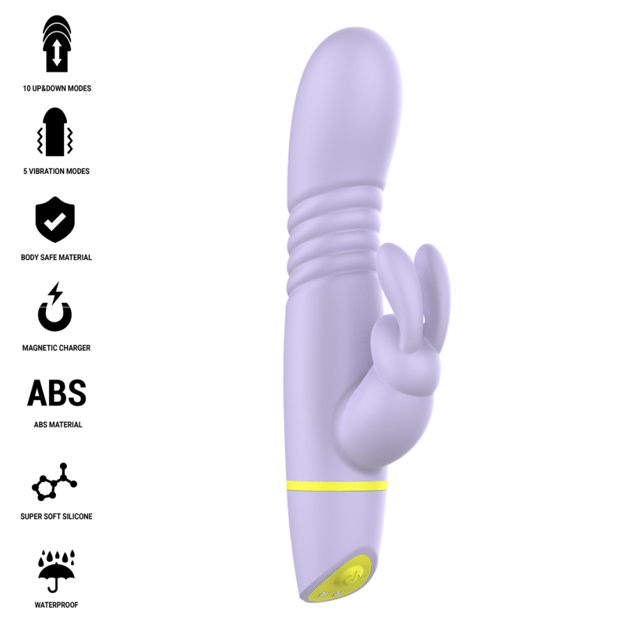 Intense Helen Rabbit Vibratore Doppio in Silicone Premium - immagine 2