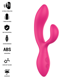 Intense Charly Stimolatore Vibrante Doppio in Silicone Premium - immagine 2