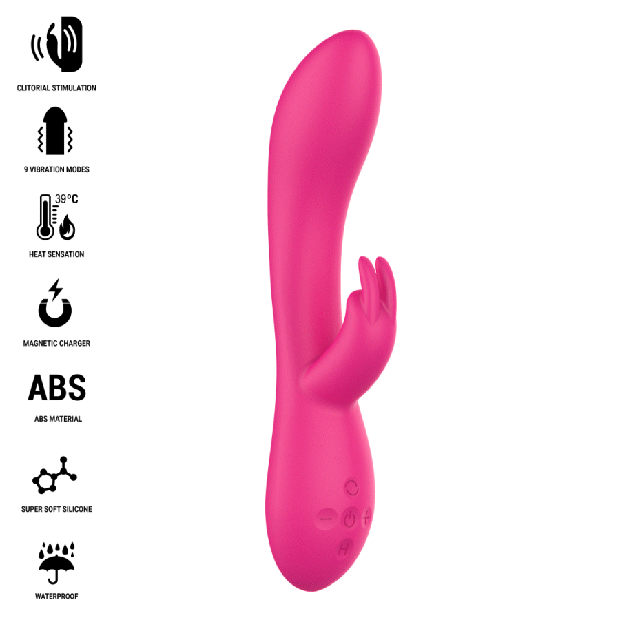 Intense Tammy Rabbit Vibratore Doppio con Funzione Calore - immagine 2