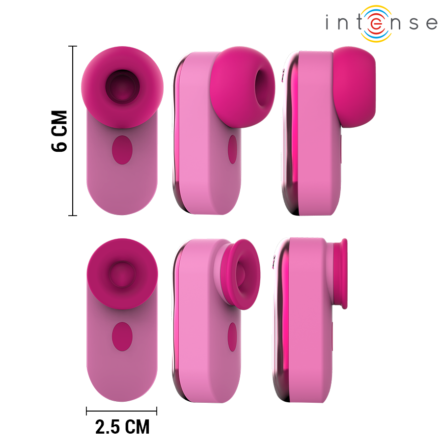Fun Toys Intense Sabrina Stimolatore Clitorideo Rosa Premium - immagine 4