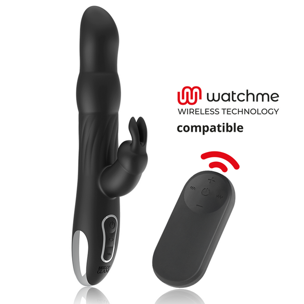 Brilly Glam Moebius Vibratore Rabbit Rotatore con Telecomando