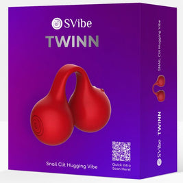 Snail Vibe Twinn Vibratore da Dita Cherry in Silicone Premium - immagine 4