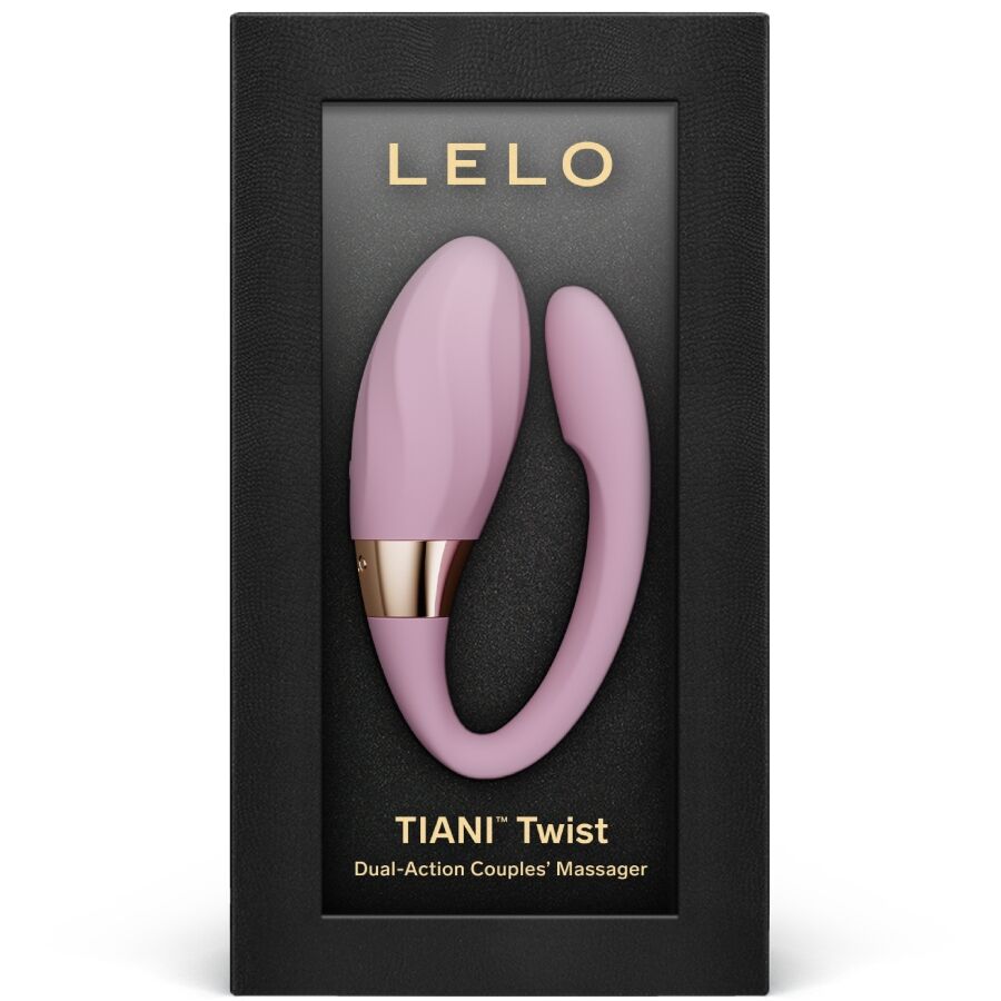 LELO Tiani Twist Vibratore per Coppie in Silicone Rosa Tenue - immagine 3