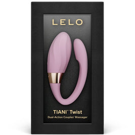 LELO Tiani Twist Vibratore per Coppie in Silicone Rosa Tenue - immagine 3