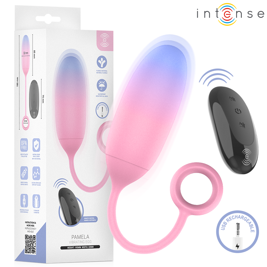 Control Intense Pamela Vibratore Punto G con Telecomando Premium