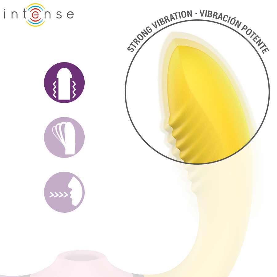 Intense Willow Stimolatore 3 in 1 Vibrazione e Aspirazione - immagine 9