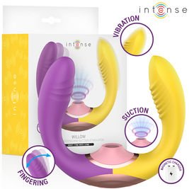 Intense Willow Stimolatore 3 in 1 Vibrazione e Aspirazione - immagine 2