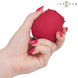 Intense Camellia Stimolatore Clitorideo a Onda Rose Bordeaux - immagine 4