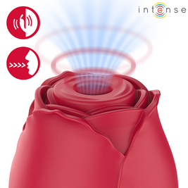 Intense Camellia Stimolatore Clitorideo a Onda Rose Bordeaux - immagine 2