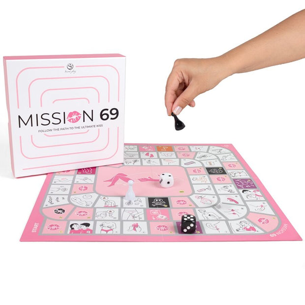 SecretPlay Mission 69 - Gioco da Tavolo per Coppie Premium