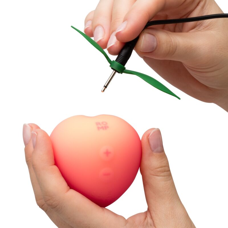 ROMP Stimolatore ad Aria Rosa Pesca Premium per Benessere Intimo - immagine 2