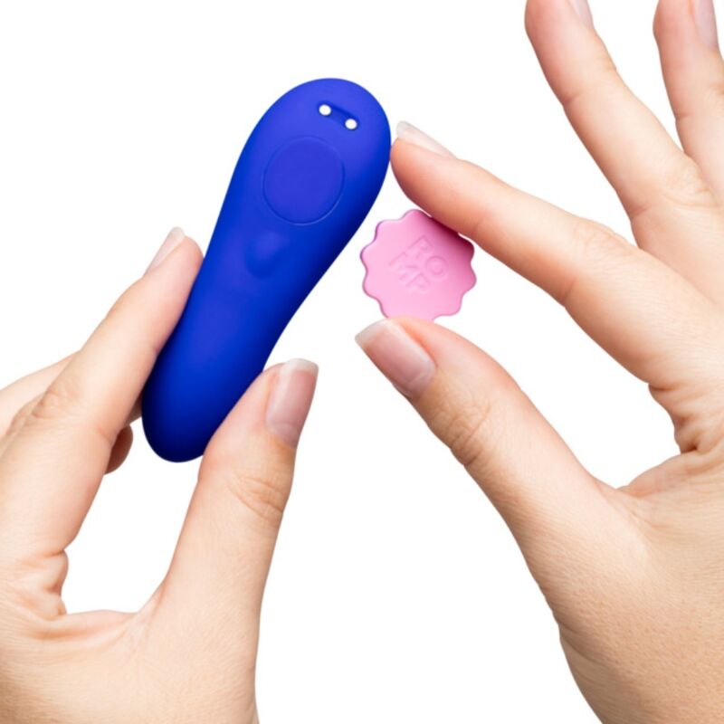 Romp Mutandine Vibranti con Telecomando - Silicone Body-Safe - immagine 7