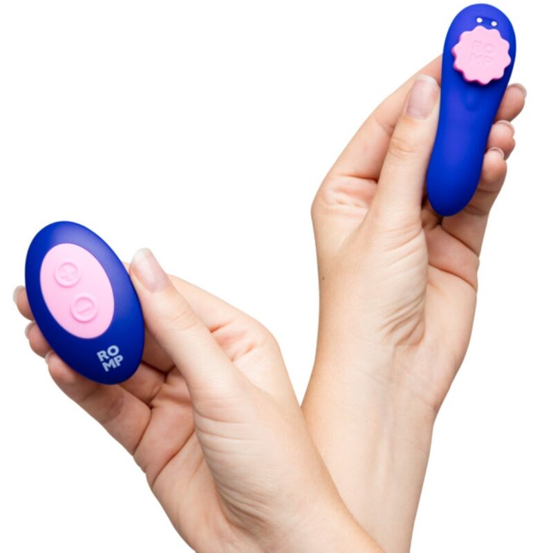 Romp Mutandine Vibranti con Telecomando - Silicone Body-Safe - immagine 6