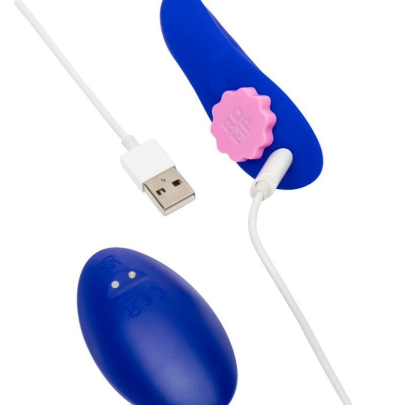 Romp Mutandine Vibranti con Telecomando - Silicone Body-Safe - immagine 4