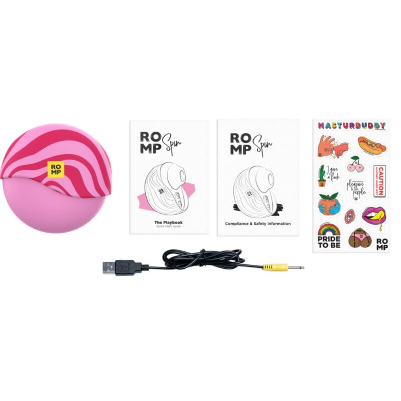 Romp Spin Stimolatore ad Aria Pulsata con Apertura Rotante - immagine 10