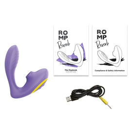 Romp Reverb Stimolatore Doppio in Silicone Premium Viola - immagine 8