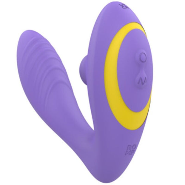 Romp Reverb Stimolatore Doppio in Silicone Premium Viola