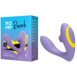 Romp Reverb Stimolatore Doppio in Silicone Premium Viola - immagine 9