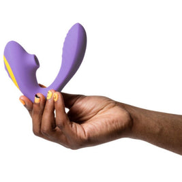 Romp Reverb Stimolatore Doppio in Silicone Premium Viola - immagine 4