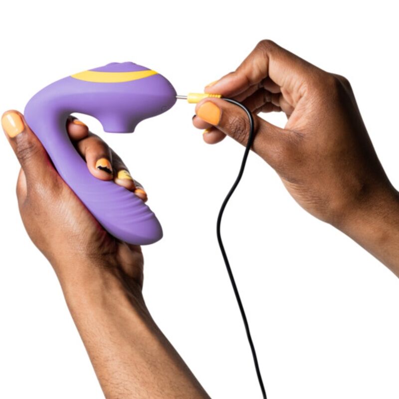 Romp Reverb Stimolatore Doppio in Silicone Premium Viola - immagine 7