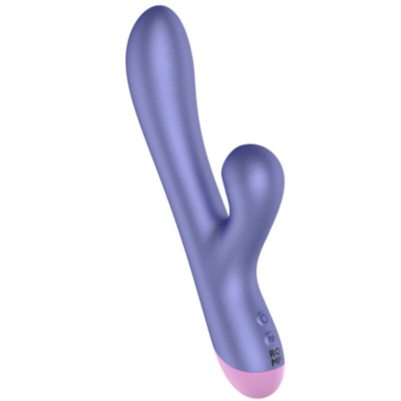 Romp Pulse Vibratore Rabbit Elettrico Body-Safe Blu - immagine 4
