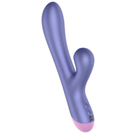 Romp Pulse Vibratore Rabbit Elettrico Body-Safe Blu - immagine 4