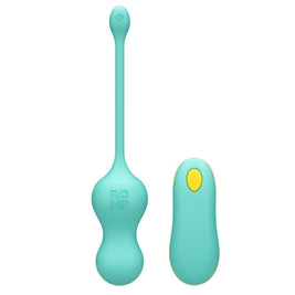 Romp Cello Vibratore a Uovo con Telecomando Wireless Turchese - immagine 2