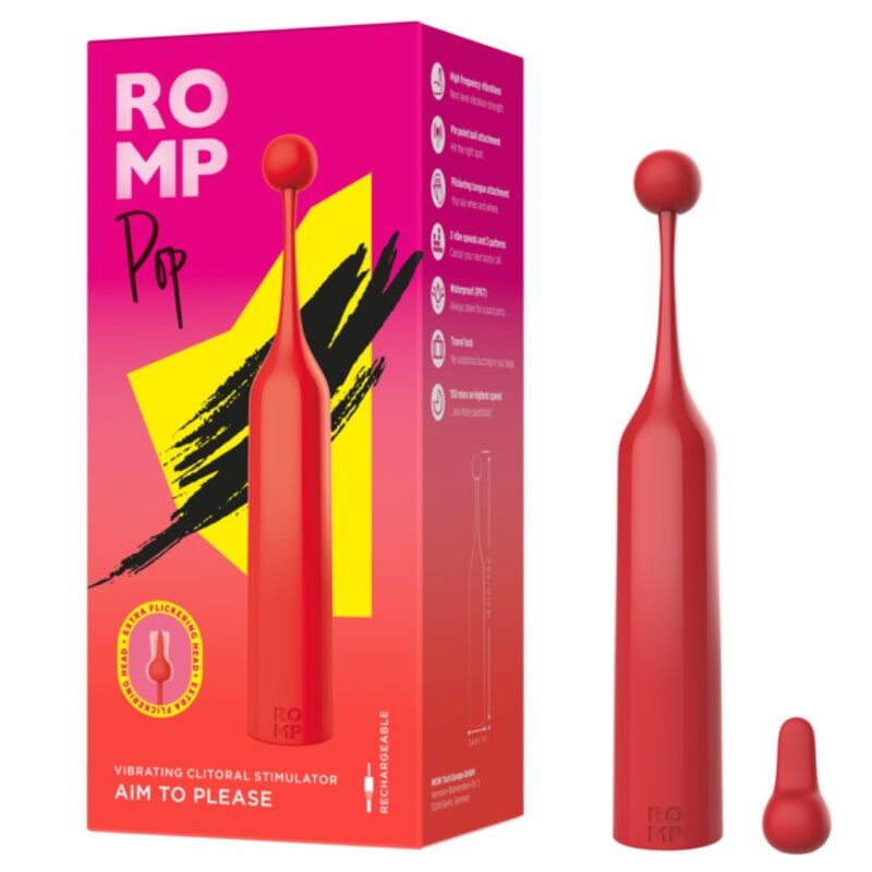 Romp Pop Stimolatore a Onde Soniche Premium Ricaricabile - immagine 8