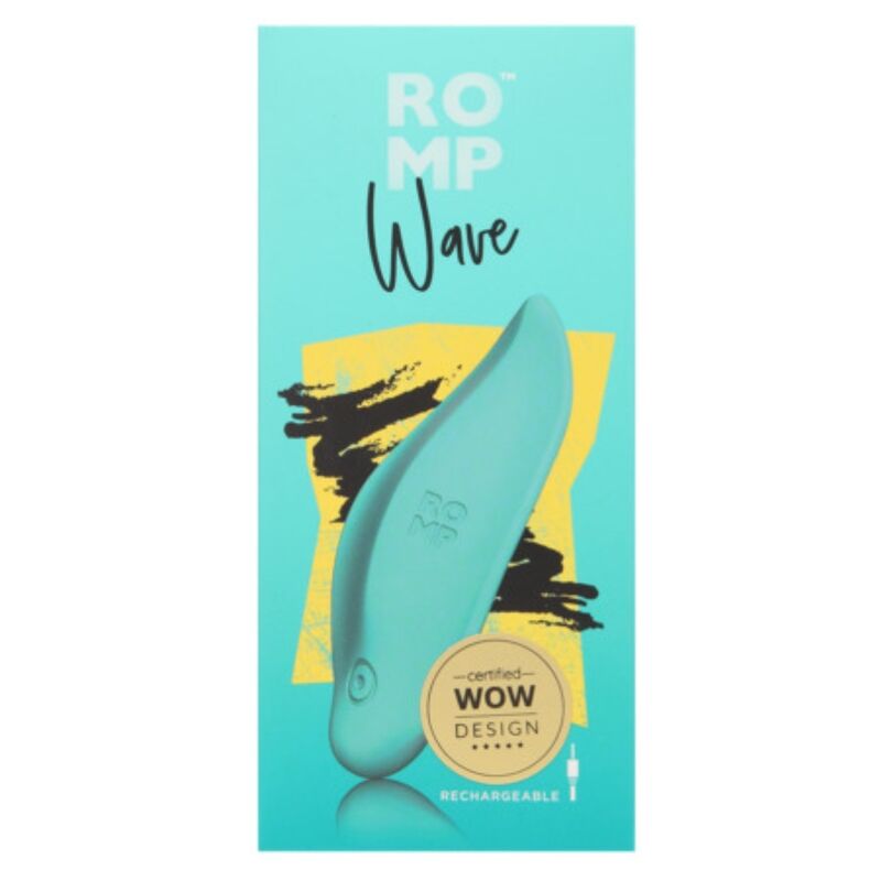 Romp Stimolatore a Onde Premium in Silicone Verde Acqua - immagine 9