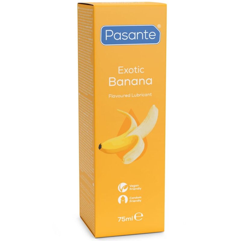 Pasante Lubrificante Base Acqua Gusto Banana 75ml Body-Safe - immagine 2