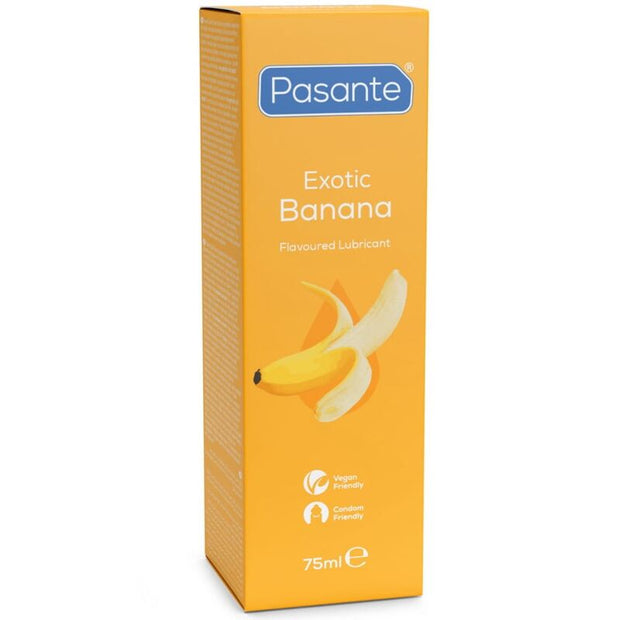 Pasante Lubrificante Base Acqua Gusto Banana 75ml Body-Safe - immagine 2