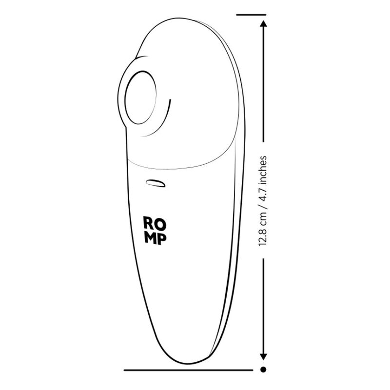 Romp Switch X Stimolatore Body-Safe 6 Intensità Arancione - immagine 10