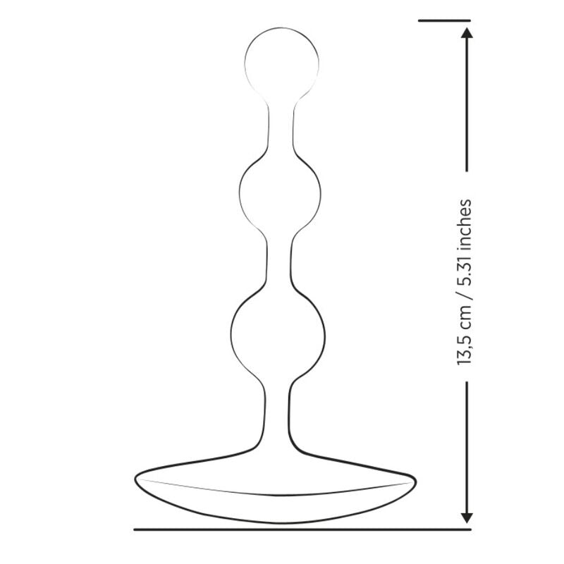 Romp Amp Perle in Silicone Flessibile Body-Safe Viola 12,5cm - immagine 8