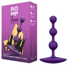 Romp Amp Perle in Silicone Flessibile Body-Safe Viola 12,5cm - immagine 7